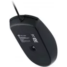 Мышь Оклик 100M черный оптическая (1600dpi) USB для ноутбука (4but)