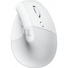 Мышь Logitech Lift белый/серый оптическая (4000dpi) беспроводная USB (5but)