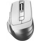 Мышь A4Tech Fstyler FB35S белый/серый оптическая (2000dpi) беспроводная BT/Radio USB для ноутбука (5but)