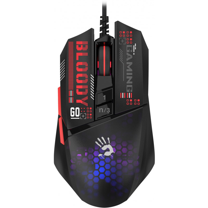 Мышь A4Tech Bloody W60 Max Mini черный/рисунок оптическая 12000dpi USB 9but Мышь A4Tech Bloody W60 Max Mini черный/рисунок оптическая 12000dpi USB 9but
