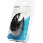 Мышь A4Tech Fstyler FM10T серый/черный оптическая 1600dpi USB для ноутбука 3but (FM10T GREY)