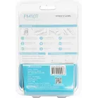 Мышь A4Tech Fstyler FM10T серый/черный оптическая 1600dpi USB для ноутбука 3but (FM10T GREY)