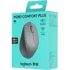 Мышь Logitech M280 серый оптическая 1000dpi беспров. USB 2but (910-004310)