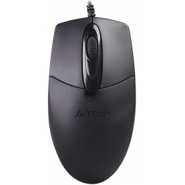 Мышь A4Tech OP-720S черный оптическая (1200dpi) silent USB (2but)