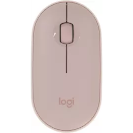 Мышь Logitech Pebble M350 розовый оптическая 1000dpi беспров. BT USB 2but (910-005575)