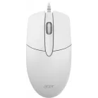 Мышь Acer OMW300 белый оптическая (1200dpi) USB (3but)