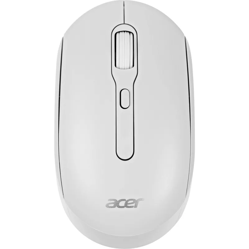 Мышь Acer OMR308 белый оптическая (1600dpi) беспроводная USB (4but)