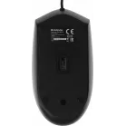 Мышь Defender Delta MM-523 черный оптическая 1000dpi USB для ноутбука 2but (52523)