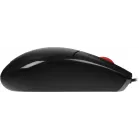 Мышь Defender Delta MM-523 черный оптическая 1000dpi USB для ноутбука 2but (52523)