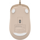 Мышь A4Tech Fstyler FM26 бежевый/коричневый оптическая (1600dpi) USB для ноутбука (4but)