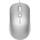 Мышь A4Tech Fstyler FM26S серебристый/белый оптическая 1600dpi silent USB для ноутбука 4but (FM26S USB (ICY WHITE))