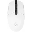 Мышь Logitech G304 Lightspeed белый оптическая 12000dpi беспров. USB 5but (910-005295)