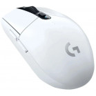 Мышь Logitech G304 Lightspeed белый оптическая 12000dpi беспров. USB 5but (910-005295)
