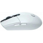 Мышь Logitech G304 Lightspeed белый оптическая 12000dpi беспров. USB 5but (910-005295)