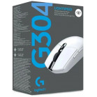 Мышь Logitech G304 Lightspeed белый оптическая 12000dpi беспров. USB 5but (910-005295)