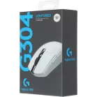 Мышь Logitech G304 Lightspeed белый оптическая 12000dpi беспров. USB 5but (910-005295)