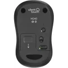 Мышь Logitech M240 Silent графитовый оптическая 4000dpi silent беспров. BT для ноутбука 2but (910-007119)