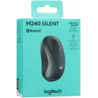 Мышь Logitech M240 Silent графитовый оптическая 4000dpi silent беспров. BT для ноутбука 2but (910-007119)