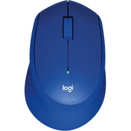 Мышь Logitech M331 Silent Plus синий оптическая (1000dpi) silent беспроводная USB (3but)