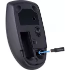 Мышь Defender Modern MB-985 черный оптическая 1600dpi беспров. USB 3but (52985)