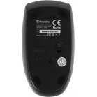 Мышь Defender Modern MB-985 черный оптическая 1600dpi беспров. USB 3but (52985)