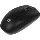 Мышь Defender Modern MB-985 черный оптическая 1600dpi беспров. USB 3but (52985)