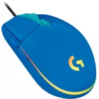 Мышь Logitech G203 синий оптическая (8000dpi) USB (5but)