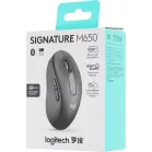 Мышь Logitech M650 графитовый оптическая 4000dpi беспров. BT/Radio USB 4but (910-006390)