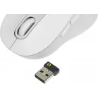 Мышь Logitech M650 белый/серый оптическая 4000dpi беспров. BT/Radio USB 4but (910-006392)