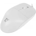 Мышь Defender Azora MB-241 белый оптическая 1200dpi silent USB 2but (52242)