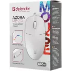 Мышь Defender Azora MB-241 белый оптическая 1200dpi silent USB 2but (52242)