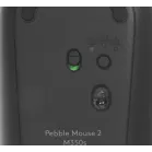 Мышь Logitech Pebble 2 M350S графитовый оптическая 4000dpi silent беспров. BT для ноутбука 2but (910-006988)