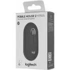 Мышь Logitech Pebble 2 M350S графитовый оптическая 4000dpi silent беспров. BT для ноутбука 2but (910-006988)