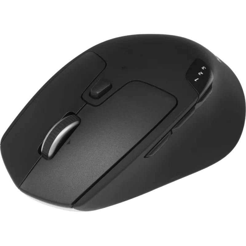 Мышь Logitech M720 Triathlon черный оптическая 1000dpi беспров. BT/Radio USB 6but (910-004794)