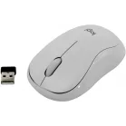 Мышь Logitech Silent M220 белый оптическая (1000dpi) беспроводная USB (2but)