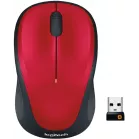 Мышь Logitech M235 красный/черный оптическая 1000dpi беспров. USB2.0 для ноутбука 2but (910-003412)