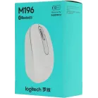 Мышь Logitech M196 белый оптическая 1000dpi беспров. BT для ноутбука 2but (910-007316)