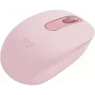 Мышь Logitech M196 розовый оптическая 1000dpi беспров. BT USB (910-007317)