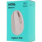 Мышь Logitech M196 розовый оптическая 1000dpi беспров. BT для ноутбука 2but (910-007317)