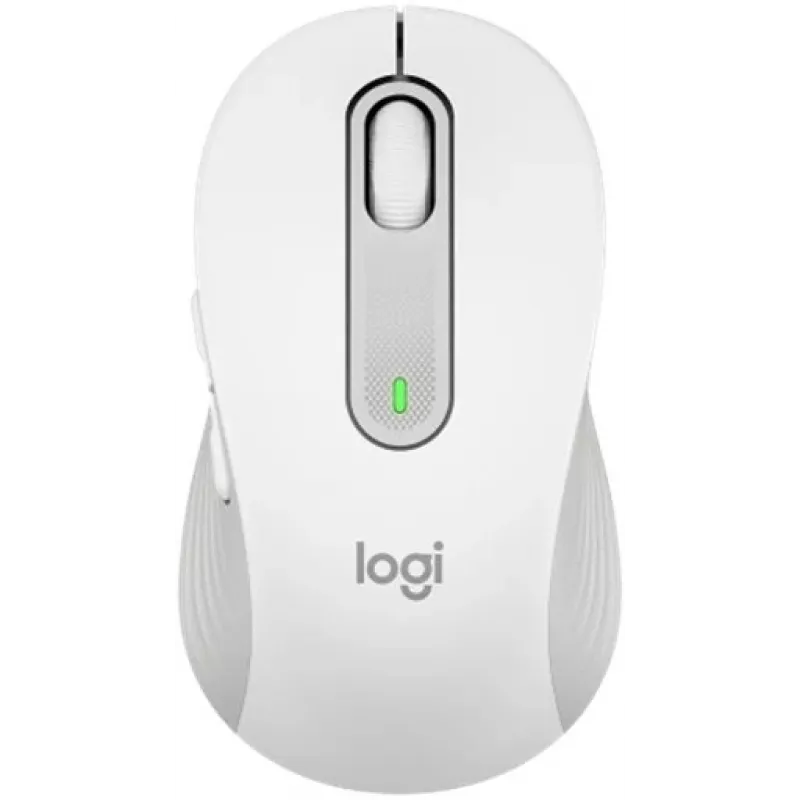 Мышь Logitech M650 белый оптическая 4000dpi беспров. BT/Radio USB 5but (910-006261)