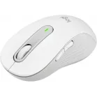 Мышь Logitech M650 L Large белый оптическая 4000dpi беспров. BT/Radio USB 5but (910-006389)