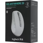 Мышь Logitech MX Anywhere 3S светло-серый оптическая 8000dpi silent беспров. BT/Radio USB для ноутбука 5but (910-006939)