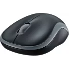 Мышь Logitech M185 черный/серый оптическая 1000dpi беспров. USB для ноутбука 2but (910-006540)