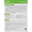 Мышь Acer OMW401 белый оптическая 2000dpi USB 4but (ZL.MCEEE.030)