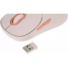 Мышь Xiaomi Wireless Mouse 3 розовый оптическая 1200dpi silent беспров. BT/Radio USB для ноутбука 4but (BHR8911GL)