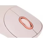 Мышь Xiaomi Wireless Mouse 3 розовый оптическая 1200dpi silent беспров. BT/Radio USB для ноутбука 4but (BHR8911GL)