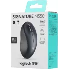 Мышь Logitech M550 темно-серый/серый оптическая 4000dpi silent беспров. BT/Radio USB для ноутбука 3but (910-007446)