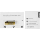 Мышь Lenovo 300 Wireless Compact светло-голубой оптическая 1000dpi беспров. USB 2but (GY51L15679)