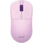 Мышь Acer OMR501 фиолетовый оптическая 1600dpi silent беспров. USB 4but (ZL.MCE11.017)