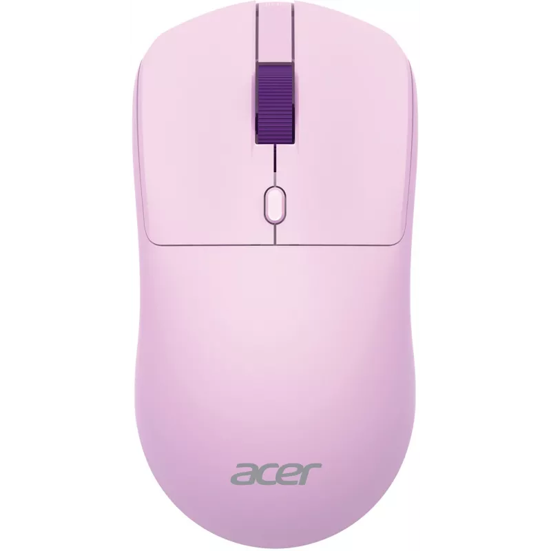 Мышь Acer OMR501 фиолетовый оптическая 1600dpi silent беспров. USB 4but (ZL.MCE11.017)
